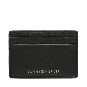 Etui na karty kredytowe Tommy Hilfiger Th Contemporary Cc Holder AW0AW14894 Czarny