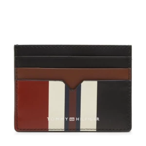 Etui na karty kredytowe Tommy Hilfiger Th Modenr Leather Cc Holder AM0AM10819 Granatowy