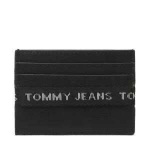 Etui na karty kredytowe Tommy Jeans Tjm Essential Leather Cc Holder AM0AM11219 Czarny