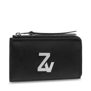 Etui na karty kredytowe Zadig&Voltaire Zv Initiale Le Medium Calfskin LWSG00029 Czarny