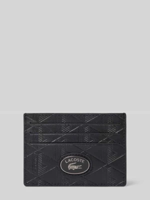 Etui na karty Lacoste Czarny