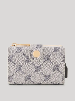 Etui na karty Mazzolino C-Four w kolorze granatowym/kremowym z wzorem Joop