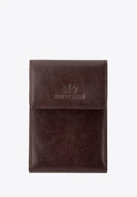 Etui na karty skórzane proste Wittchen
