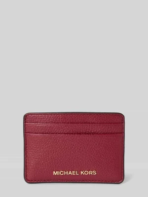 Etui na karty z aplikacją z logo model ‘JET SET’ MICHAEL Michael Kors