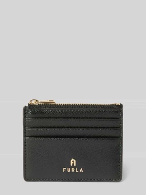 Etui na karty z detal z logo model 'CAMELIA' FURLA