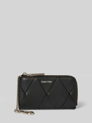 Etui na karty z imitacji skóry CK Calvin Klein