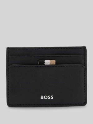 Etui na karty z naturalnej skóry bydlęcej Boss