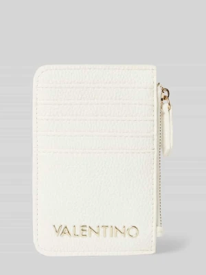 Etui na karty z przegródką zapinaną na zamek błyskawiczny model ‘BRIXTON’ VALENTINO BAGS