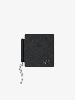 Etui na karty ze skóry odpornej na zarysowania Edison z klipsem do banknotów Michael Kors Mens