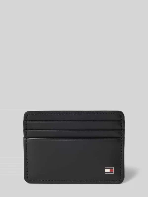 Etui na karty ze skóry Tommy Hilfiger Czarny