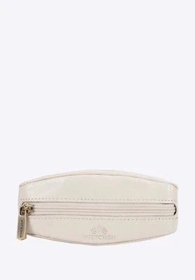 Etui na klucze skórzane miękkie kremowe Wittchen