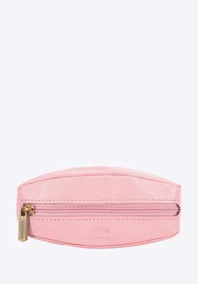 Etui na klucze skórzane miękkie różowe Wittchen