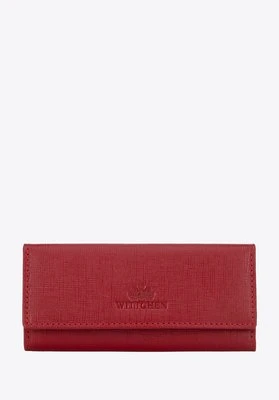 Etui na klucze ze skóry czerwone Wittchen