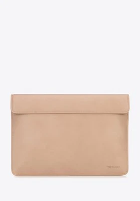 Etui na laptopa 13” z imitacji skóry beżowe Wittchen