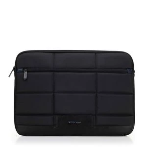 Etui na laptopa 15,6'' pikowane czarne Wittchen