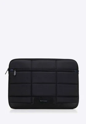 Etui na laptopa 15,6'' pikowane czarne Wittchen