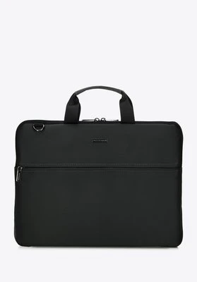 Etui na laptopa 15,6'' z paskiem czarne Wittchen