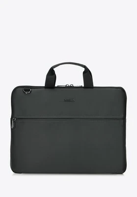 Etui na laptopa 15,6'' z paskiem szare Wittchen