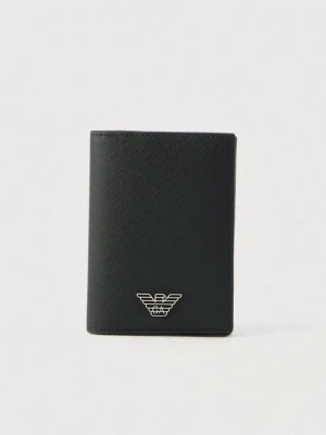 Etui na paszport Emporio Armani czarny