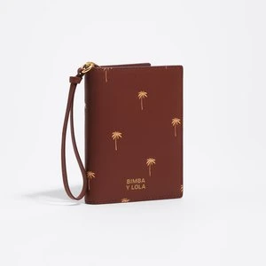 Etui na paszport skóra orzechowe BIMBA Y LOLA