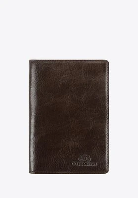 Etui na paszport skórzane proste Wittchen
