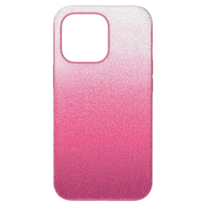 Etui na smartfona High, iPhone® 13 Pro, Różowe Swarovski