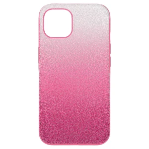 Etui na smartfona High, iPhone® 13, Różowe Swarovski