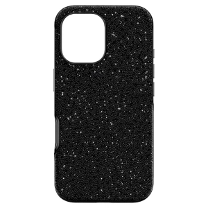 Etui na smartfona High, iPhone® 16, Czarne Swarovski