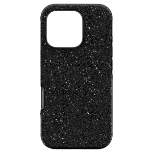 Etui na smartfona High, iPhone® 16 Pro, Czarne Swarovski