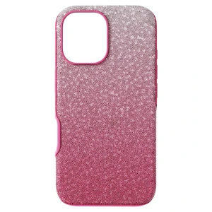 Etui na smartfona High, Przejście tonalne, iPhone® 16, Różowe Swarovski