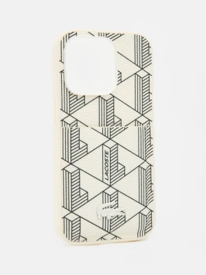 Etui na telefon komórkowy Lacoste czarny