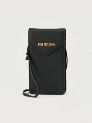 Etui na telefon komórkowy LOVE MOSCHINO czarny
