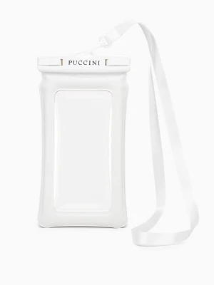 Etui na telefon wodoodporne białe Puccini