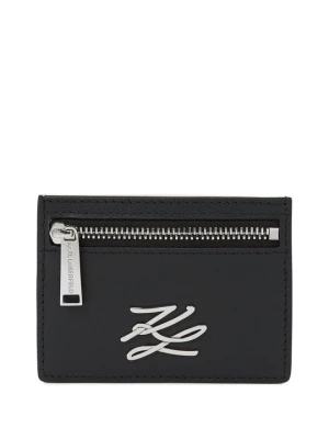 Etui na wizytówki KARL LAGERFELD czarny