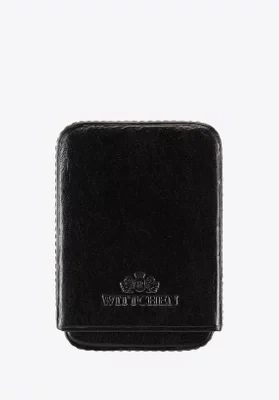 Etui na wizytówki skórzane dwuczęściowe Wittchen