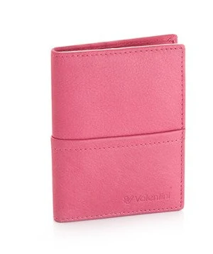 Zdjęcie produktu Etui na wizytówki Valentini Black & Red Diamond 677 różowe