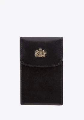 Etui na wizytówki ze skóry licowej czarne Wittchen
