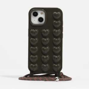 Etui silikon iPhone 15 błyszczące ciemnozielona BIMBA Y LOLA DARK GREEN