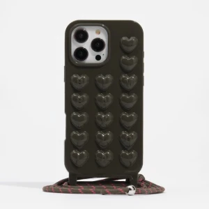 Etui silikon iPhone 15 PRO MAX błyszczące ciemnozielona BIMBA Y LOLA DARK GREEN