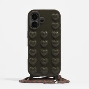 Etui silikon iPhone 17 błyszczące ciemnozielona BIMBA Y LOLA DARK GREEN