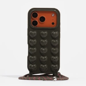 Etui silikon iPhone 17 PRO błyszczące ciemnozielona BIMBA Y LOLA DARK GREEN