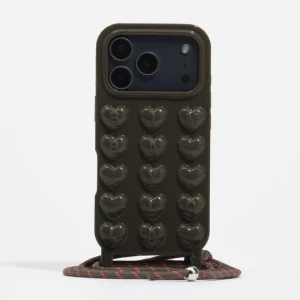 Etui silikon iPhone 17 PRO MAX błyszczące ciemnozielona BIMBA Y LOLA DARK GREEN