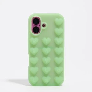 Etui silikon iPhone 17 zielone BIMBA Y LOLA