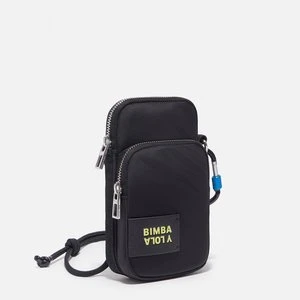 Etui telefon nylon czarne BIMBA Y LOLA