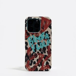 Etui twarde iPhone 15 Pro panterka kokarda BIMBA Y LOLA