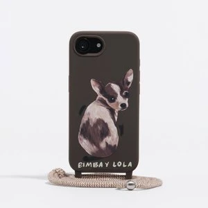 Etui twarde iPhone 16 e chihuahua czekoladowe BIMBA Y LOLA