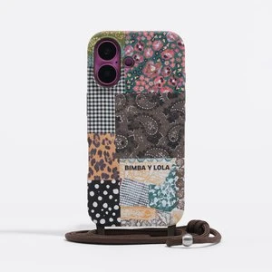 Etui twarde iPhone 16 patchwork BIMBA Y LOLA