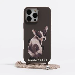 Etui twarde iPhone 16 PRO MAX chihuahua czekoladowe BIMBA Y LOLA