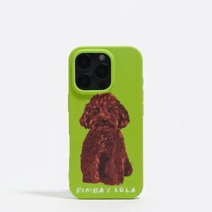 Etui twarde iPhone 16 Pro pudel limonkowe BIMBA Y LOLA