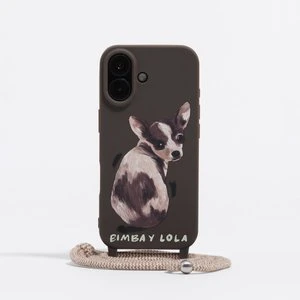Etui twarde iPhone 17 chihuahua czekoladowe BIMBA Y LOLA
